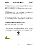 Preview for 6 page of Honeywell CD3000M-2PH User Manual