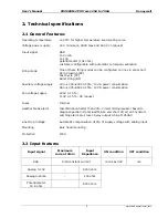 Предварительный просмотр 8 страницы Honeywell CD3000M-2PH User Manual