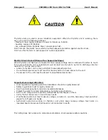 Preview for 4 page of Honeywell CD3000S-1PH User Manual