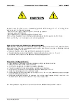 Preview for 4 page of Honeywell CD3000S-3PH User Manual