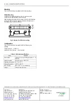 Предварительный просмотр 2 страницы Honeywell CENTRA LINE IF-LON Mounting Instructions