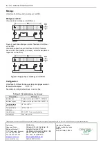 Предварительный просмотр 6 страницы Honeywell CENTRA LINE IF-LON Mounting Instructions