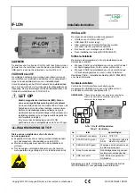 Предварительный просмотр 7 страницы Honeywell CENTRA LINE IF-LON Mounting Instructions