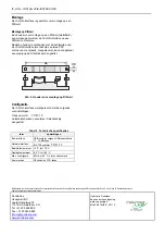 Preview for 8 page of Honeywell CENTRA LINE IF-LON Mounting Instructions