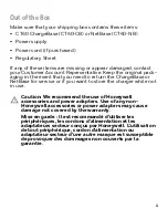 Preview for 2 page of Honeywell ChargeBase CT40-CB Quick Start Manual