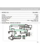 Preview for 21 page of Honeywell CHL30XC Owner'S Manual