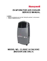 Preview for 1 page of Honeywell CHL30XC Service Manual