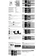 Preview for 1 page of Honeywell CHRONOTHERM CT1950 User Manual