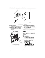 Preview for 2 page of Honeywell Chronotherm Deluxe T8601D Installation Instructions Manual