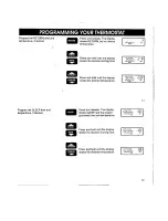 Preview for 9 page of Honeywell Chronotherm II Owner'S Manual