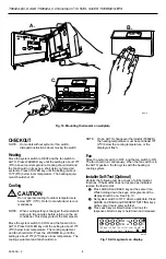 Preview for 8 page of Honeywell Chronotherm III T8602A Installation Instructions Manual