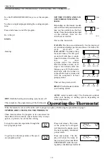 Preview for 18 page of Honeywell CHRONOTHERM III T8624C User Manual