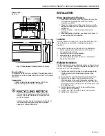 Preview for 3 page of Honeywell CHRONOTHERM IV DELUXE T8624D Product Data