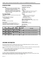 Preview for 2 page of Honeywell Chronotherm IV T8600D Product Data