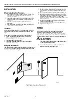 Preview for 4 page of Honeywell Chronotherm IV T8600D Product Data