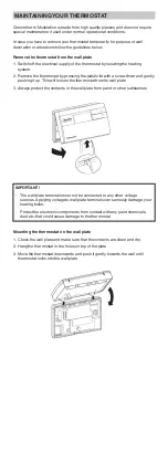 Preview for 6 page of Honeywell Chronotherm modulation User Manual