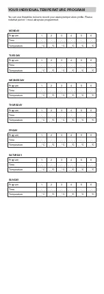 Preview for 7 page of Honeywell Chronotherm modulation User Manual