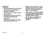 Preview for 2 page of Honeywell CHRONOTHERM T4700 Owner'S Manual