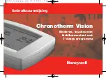 Honeywell Chronotherm Vision (Dutch) Gebruiksaanwijzing preview