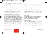 Preview for 7 page of Honeywell Chronotherm Vision (Dutch) Gebruiksaanwijzing