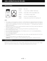 Preview for 5 page of Honeywell CHS122AE User Manual