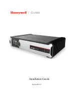 Preview for 1 page of Honeywell CIU 888 Installation Manual