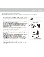 Preview for 12 page of Honeywell CL20AE Owner'S Manual