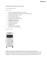 Preview for 1 page of Honeywell CL25AE Specifications