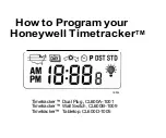 Honeywell CL600A-1001 Program Manual preview