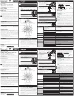 Preview for 2 page of Honeywell CLLRF2OCR2BP Installation Instructions