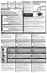 Preview for 1 page of Honeywell CLMSOPS5M Manual