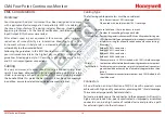 Предварительный просмотр 4 страницы Honeywell CM4 Technical Handbook