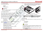 Предварительный просмотр 34 страницы Honeywell CM4 Technical Handbook