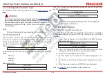 Предварительный просмотр 36 страницы Honeywell CM4 Technical Handbook