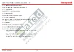 Предварительный просмотр 37 страницы Honeywell CM4 Technical Handbook