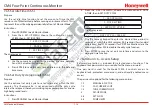 Предварительный просмотр 79 страницы Honeywell CM4 Technical Handbook