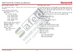 Предварительный просмотр 171 страницы Honeywell CM4 Technical Handbook