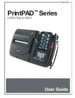 Honeywell CN51 PrintPAD User Manual предпросмотр