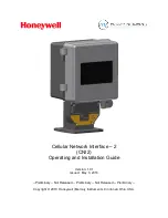 Honeywell CNI2 Operating And Installation Manual preview