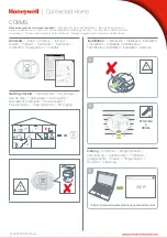 Preview for 1 page of Honeywell CO8MS Getting Started