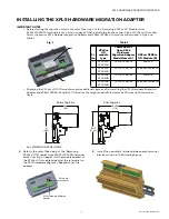 Preview for 3 page of Honeywell ComfortPoint Open XFL5 Mounting Instructions