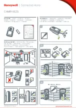 Honeywell Connected Home CAMIR-8EZS Quick Start Manual preview