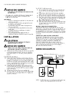 Preview for 2 page of Honeywell CS Series Installation Instructions Manual