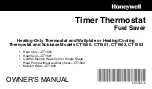 Honeywell CT1500 Owner'S Manual предпросмотр