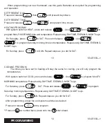 Preview for 16 page of Honeywell CT3400 Programming And Installation Instructions