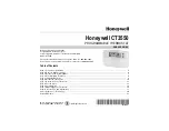 Honeywell CT3550 Owner'S Manual preview