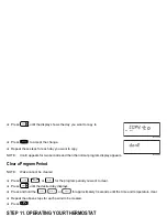 Preview for 17 page of Honeywell CT3600 Owner'S Manual