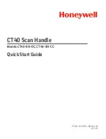 Preview for 1 page of Honeywell CT40-SH-DC Quick Start Manual