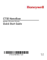 Preview for 1 page of Honeywell CT50 HomeBase Quick Start Manuals