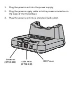 Preview for 3 page of Honeywell CT50 HomeBase Quick Start Manuals